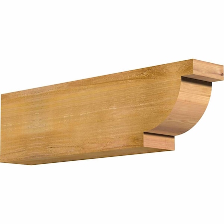 Ekena Millwork Alpine Rough Sawn Rafter Tail, Western Red Cedar, 6"W x 10"H x 36"L RFT06X10X36ALP00RWR